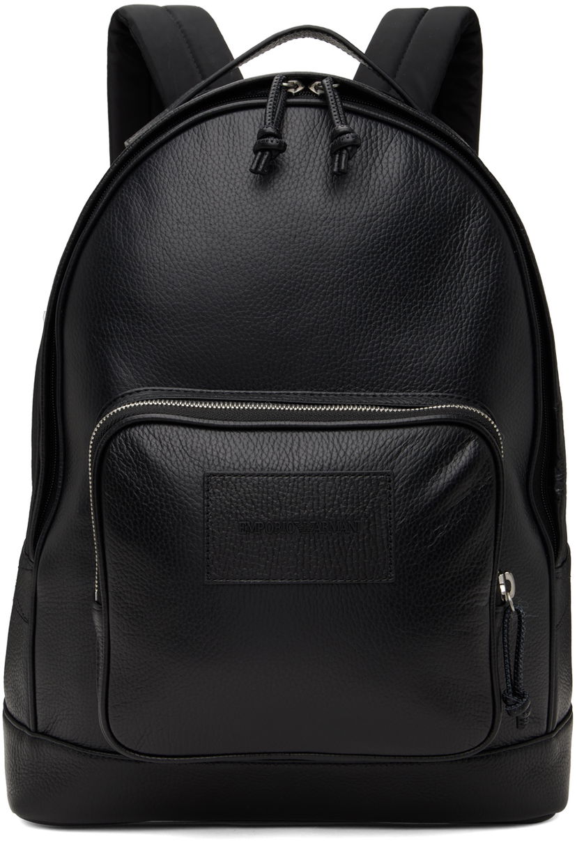 Rygsæk Emporio Armani Rounded Backpack Sort | Y4O334 Y068E