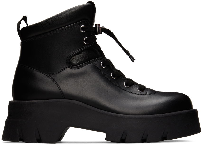 Sneakers og sko Gianvito Rossi Vancouver Leather Boots Sort | G73188.20GOM.FXY, 0
