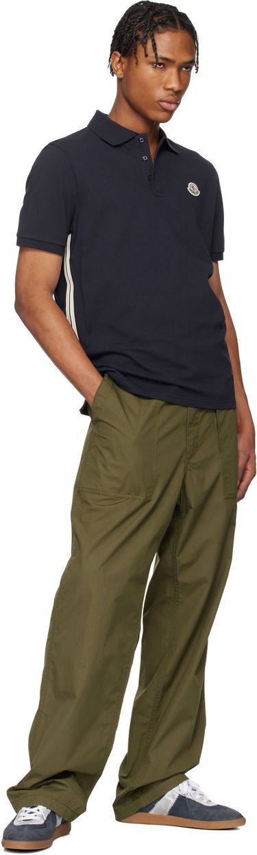 Polo skjorte Moncler Moncler Archivio Short Sleeve Polo Mørkeblå | K10918A0002689A16, 3