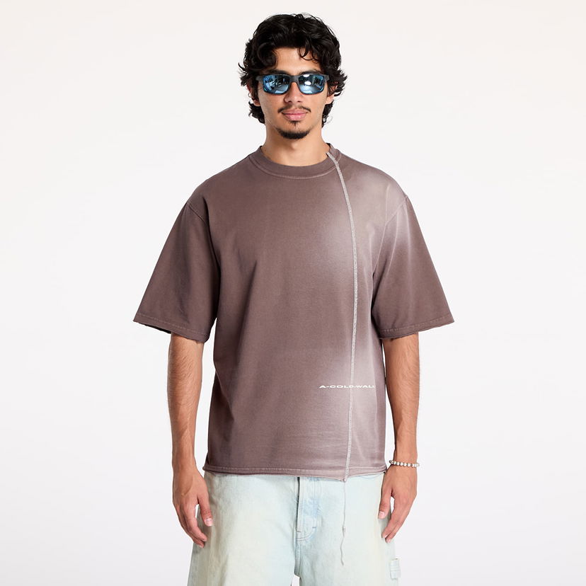 T-shirt A-COLD-WALL* Oxidise T-Shirt Brown Brun | ACWMTS202 Brown