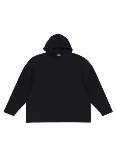 Sweatshirt Balenciaga Viscose Compact Knit Hoodie Sort | 725256T51911000