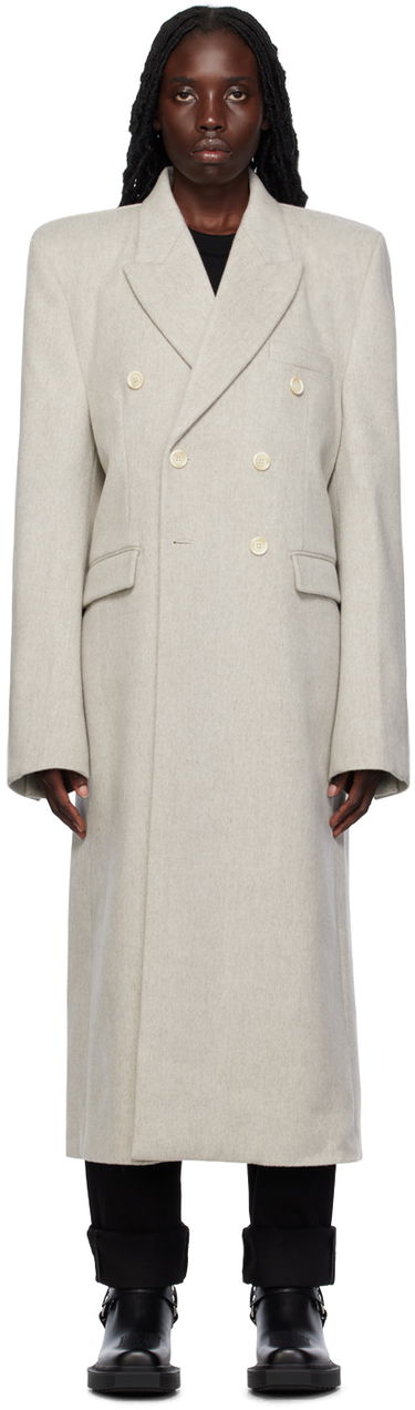 Frakker VETEMENTS VTMNTS Tailored Double-Breasted Coat Grå | VL18CO600W, 0