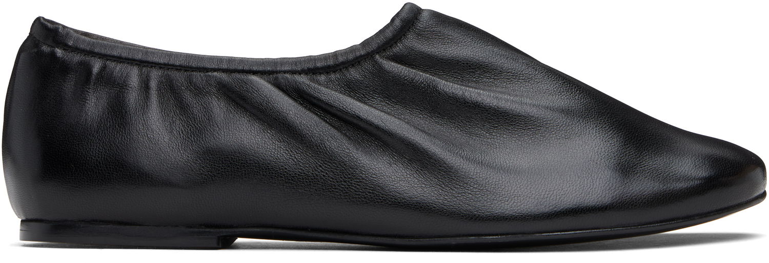 Sneakers og sko A.P.C. A.P.C. Swan Slip-On Ballerina Flats Sort | PXCAZ-F53302, 0