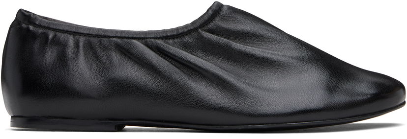 Sneakers og sko A.P.C. A.P.C. Swan Slip-On Ballerina Flats Sort | PXCAZ-F53302