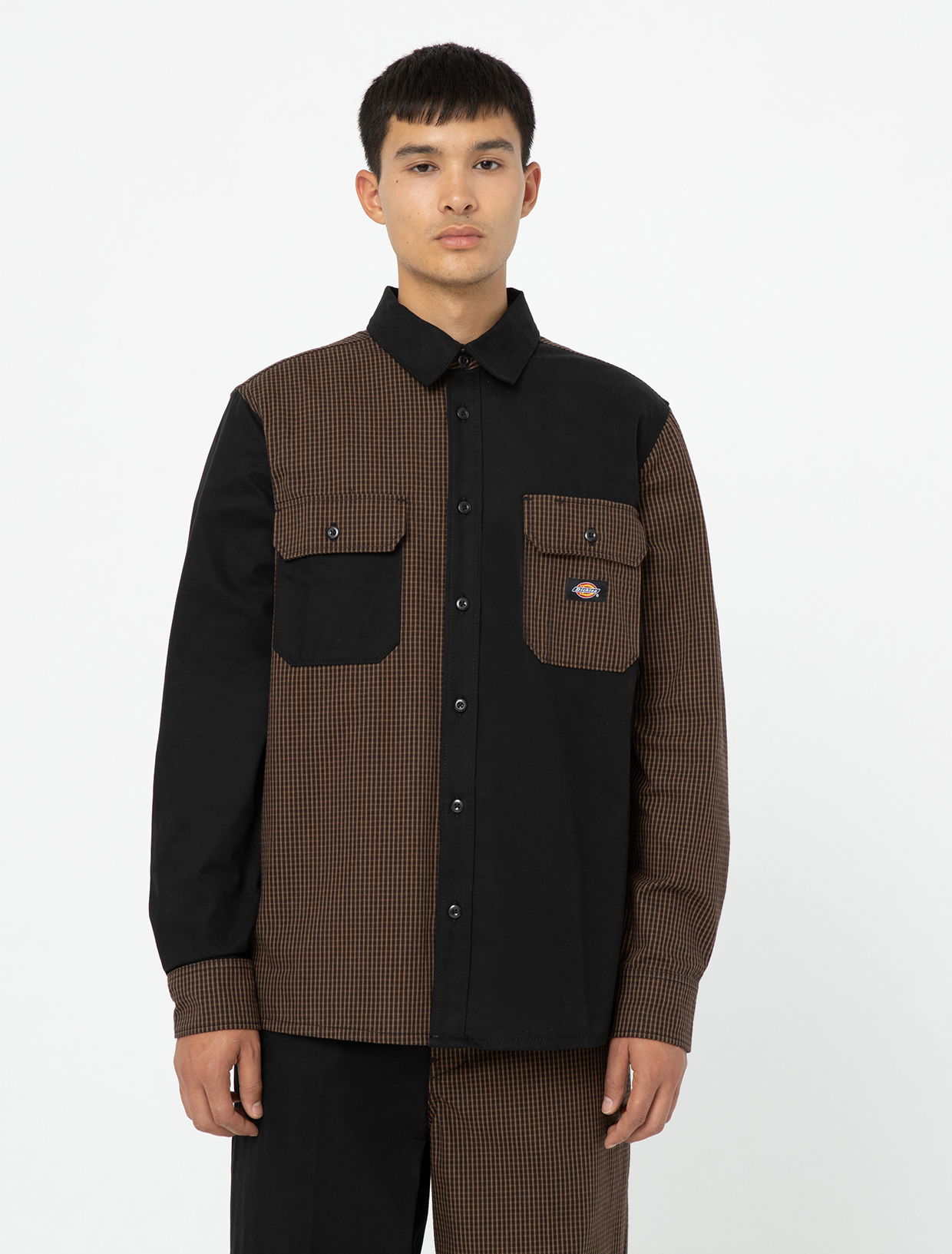 Skjorte Dickies Miltonvale Shirt Brun | 0A4YJH, 0
