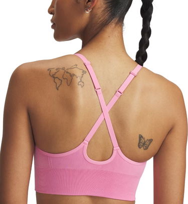 Bh Under Armour Under Armour Vanish Seamless Washed Low Bra Lyserød | 1388111-681, 2