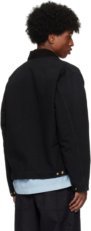 Jakke Carhartt WIP Detroit Black Work Jacket Sort | I027358, 2