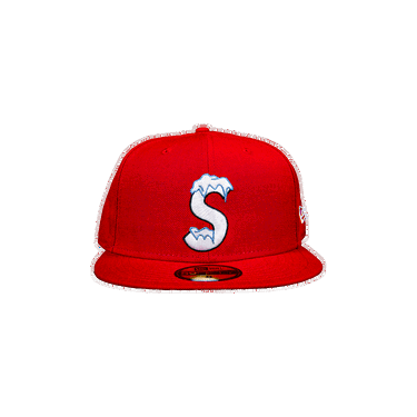 Kasket Supreme New Era x S Logo 'Red' Rød | FW20H30 RED, 0