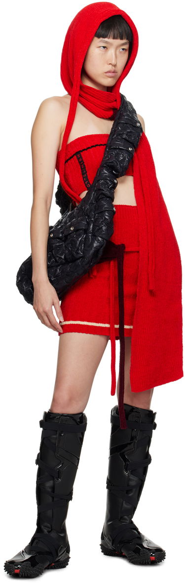 Nederdel Ottolinger Ottolinger Patch Tube Top Rød | 708101, 3