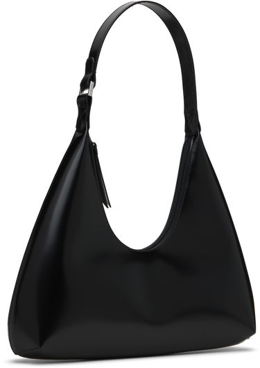 Skuldertaske BY FAR Amber Shoulder Bag Sort | 19PFAMRSBLWLAR, 4