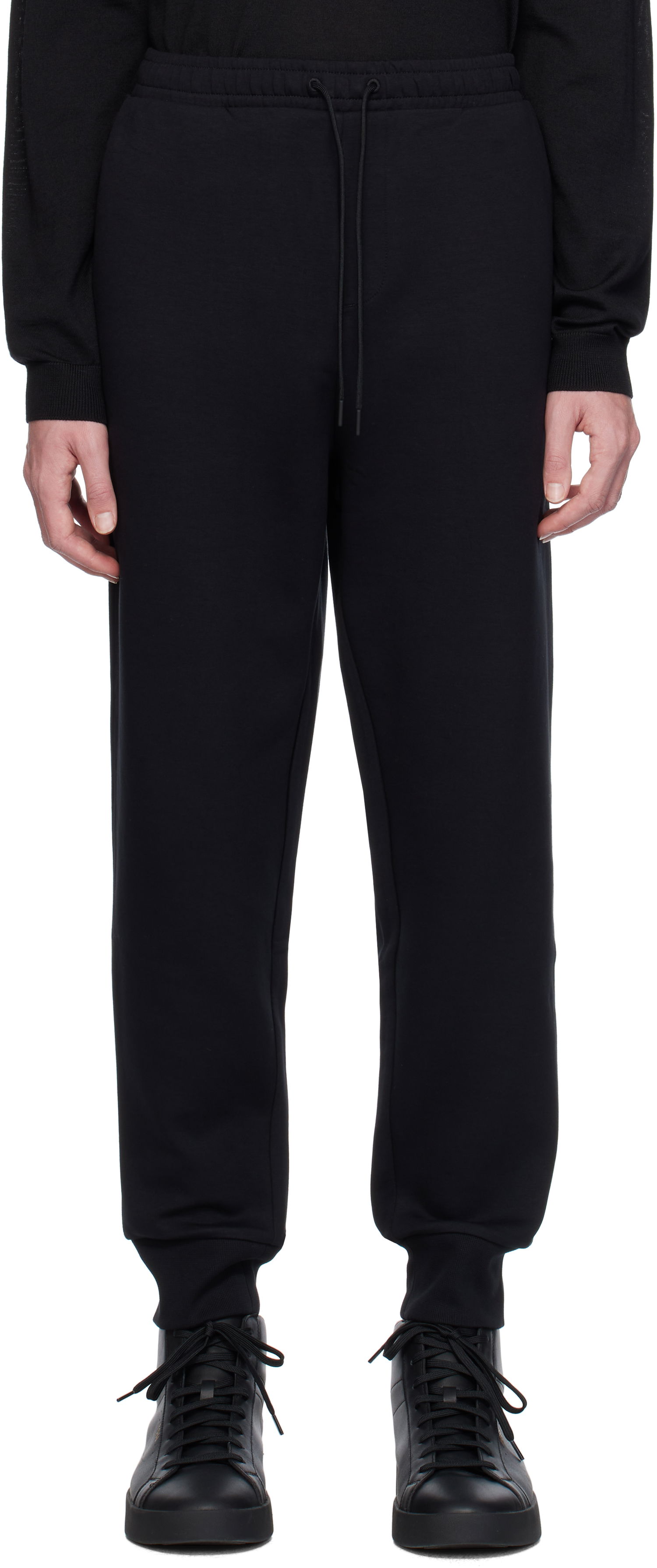 Joggingbukser BOSS Logo Print Track Pants Sort | 50506141, 0