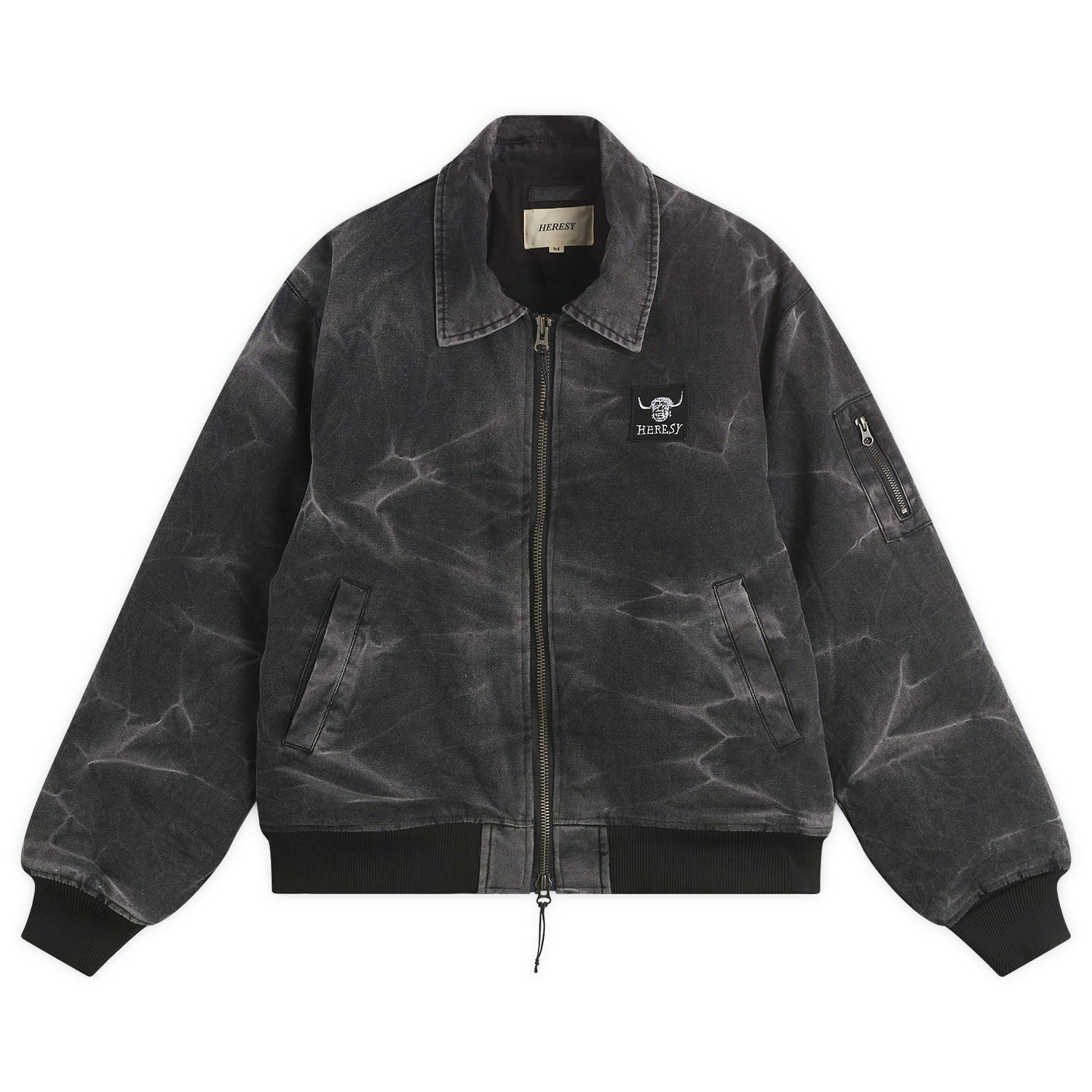 Bomberjakke Heresy Ooser Bomber Jacket Sort | HAW25-O10, 1
