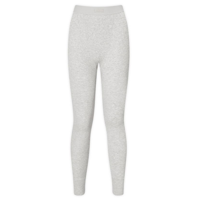 Leggings SKIMS Rib Legging Grå | AP-LEG-0039-LHG