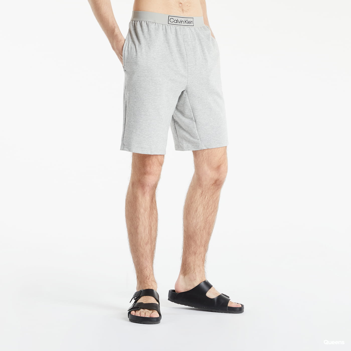 Pyjamas CALVIN KLEIN Sleep Short Grå | NM2271E-P7A, 0