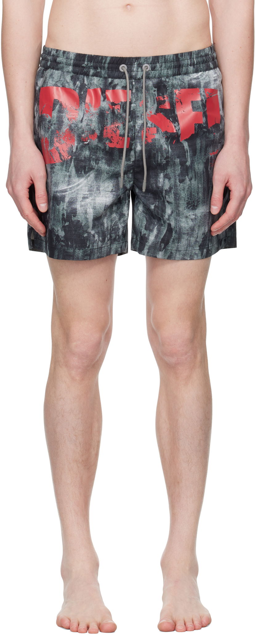 Badetøj Diesel Diesel Rio-41-D-Pop Swim Shorts Grøn | A17599-0AFBE-E6620