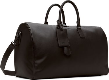 Rejsetaske BOSS BECKHAM x BOSS Grained Leather Holdall with Address Tag Sort | 50549409, 2