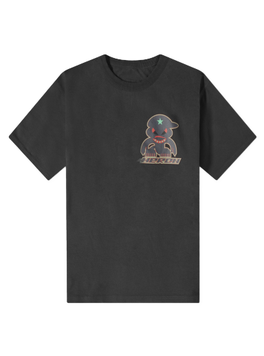 T-shirt HERON PRESTON Monster T-Shirt Sort | HMAA032F23JER0181007