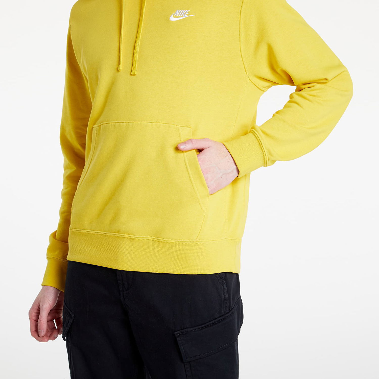 Sweatshirt Nike Sportswear Club Pullover Hoodie Gul | CZ7857-709, 1