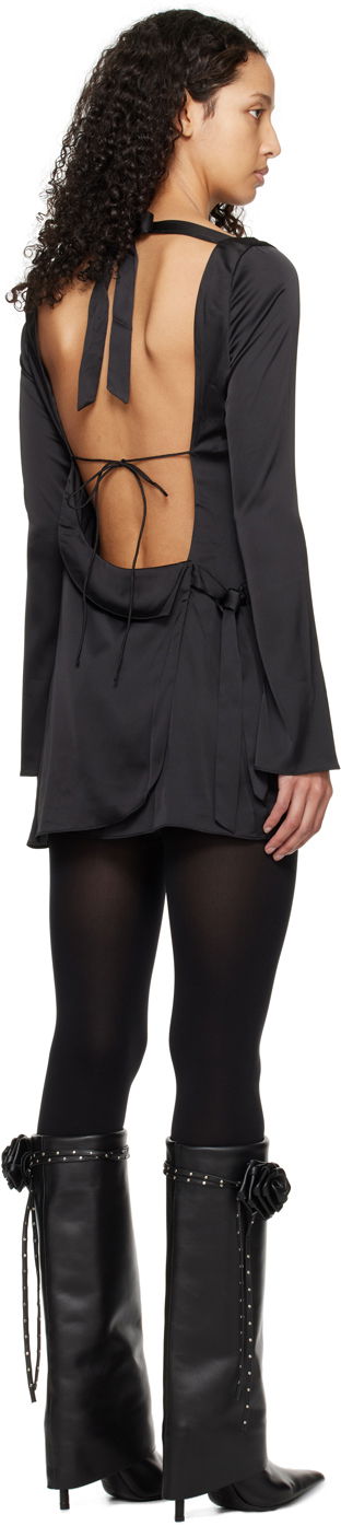 Kjole GUIZIO Guizio Lleo Mini Dress Sort | R24411W022, 2