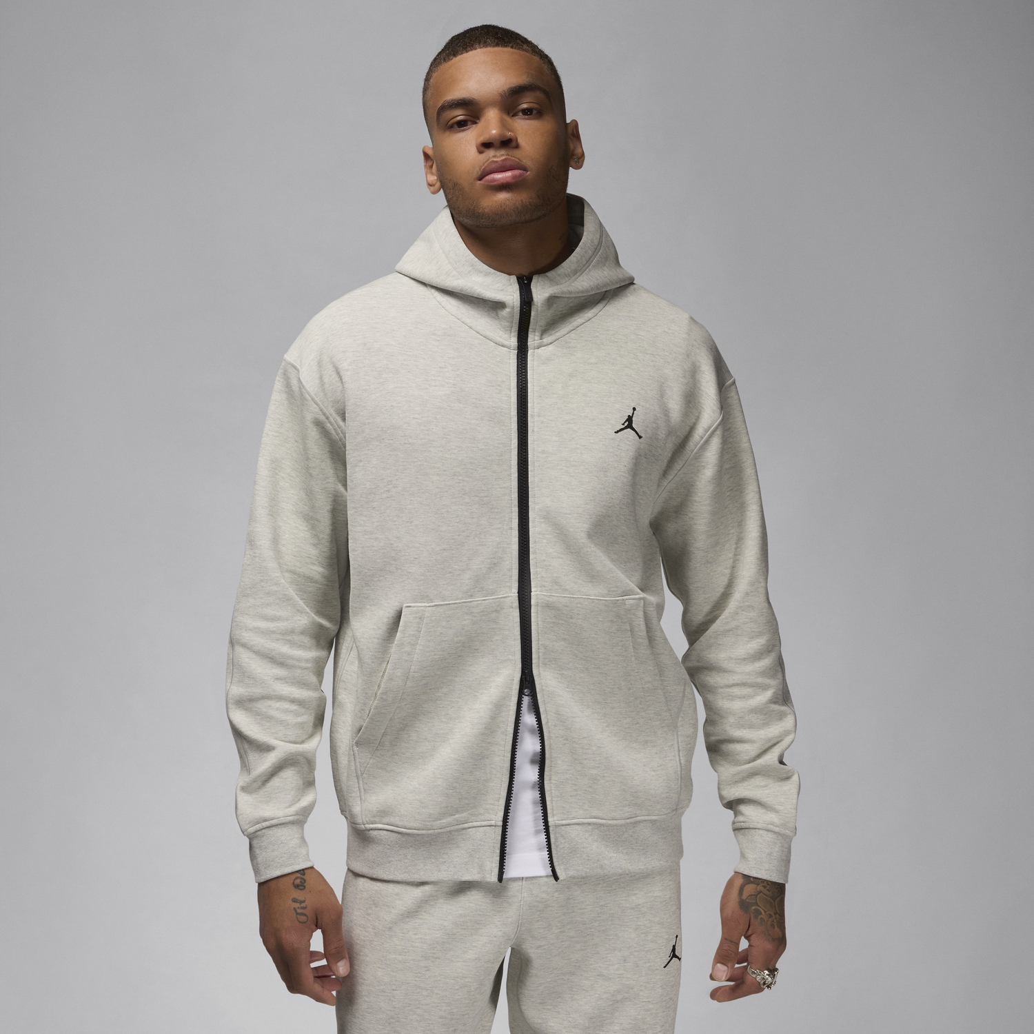 Sweatshirt Jordan Dri-FIT Jordan Sport Hoop Fleece Grå | FV8602-050, 0