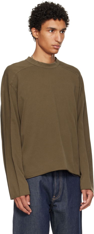 T-shirt Entire Studios Entire Studios Heavy Long Sleeve T-Shirt Grøn | ES2486BT, 1