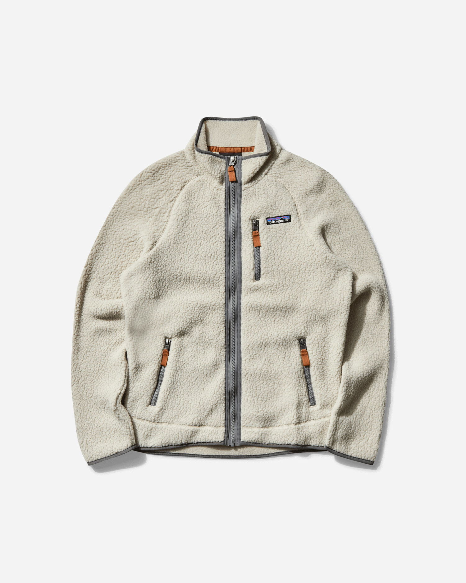 Sweater Patagonia Retro Pile Jacket Beige | 22801 PLCN, 1