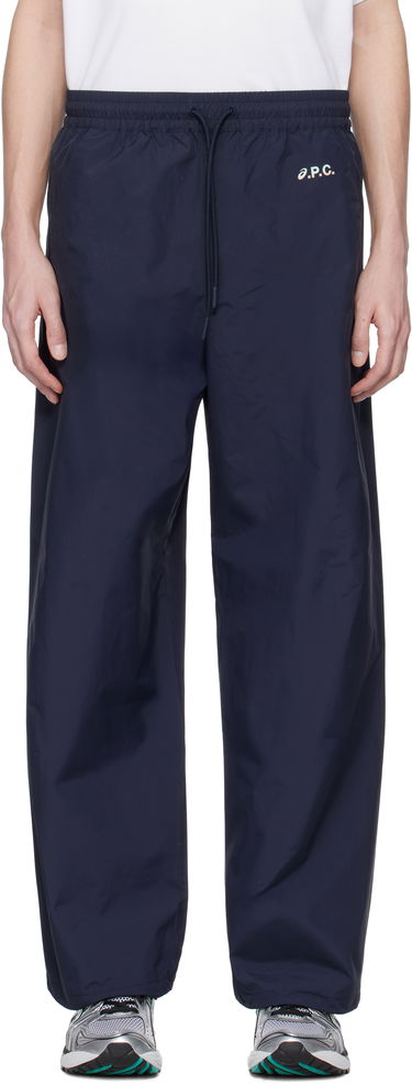 Joggingbukser A.P.C. ASICS Edition Haze Trousers Mørkeblå | PSAKM-M08478, 0