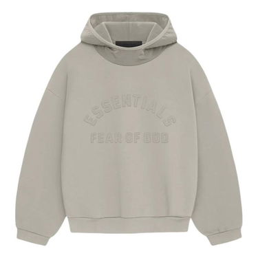 Sweatshirt Fear of God Essentials Nylon Fleece Hoodie Grå | 202SP244315F, 0