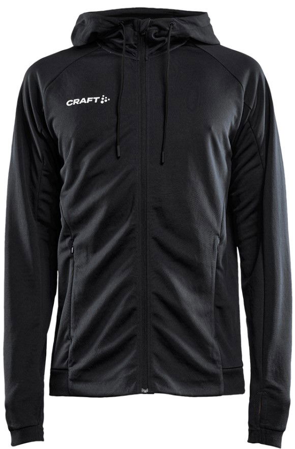 Sweatshirt Craft Craft Evolve Hood Jacket Sort | 1910157-999000