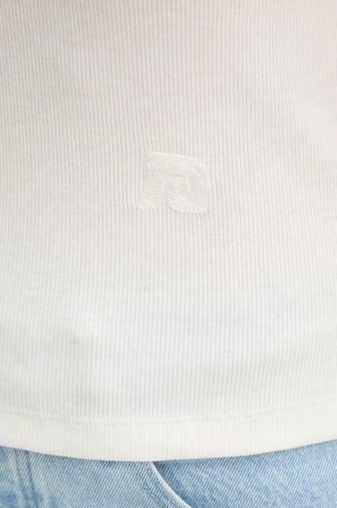 T-shirt Nanushka Axton Fitted Short Sleeve T-shirt Hvid | NW24PFTP2490, 4