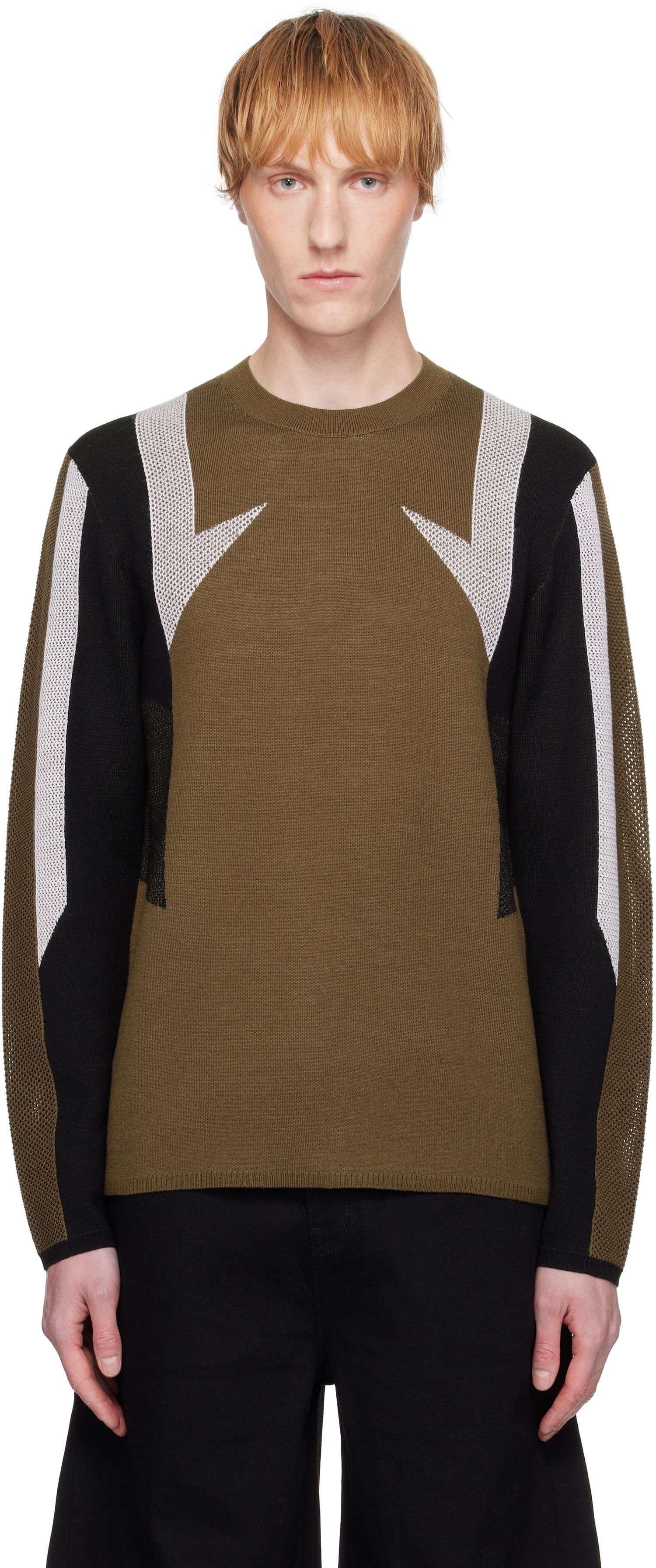Sweater Helmut Lang Helmut Lang Sport Knit Sweater Grøn | P01HM702, 0