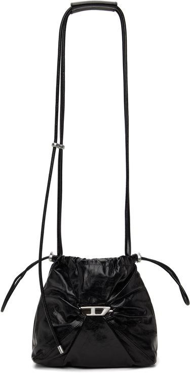 Håndtaske Diesel Scrunch-D Bucket Bag Sort | X10325-P1003-T8013, 0