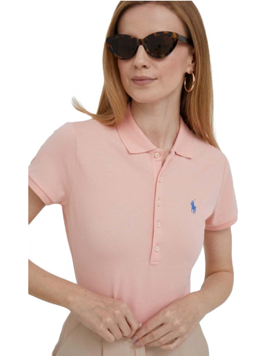 Polo skjorte Polo by Ralph Lauren Logo Embroidered Polo Shirt Orange | 211870236