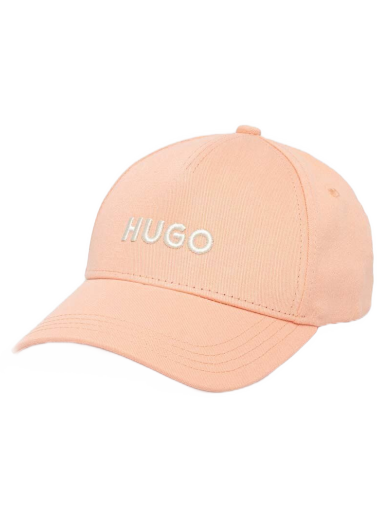Kasket BOSS 3D Embroidered Logo Cotton-Twill Cap Orange | 50496033