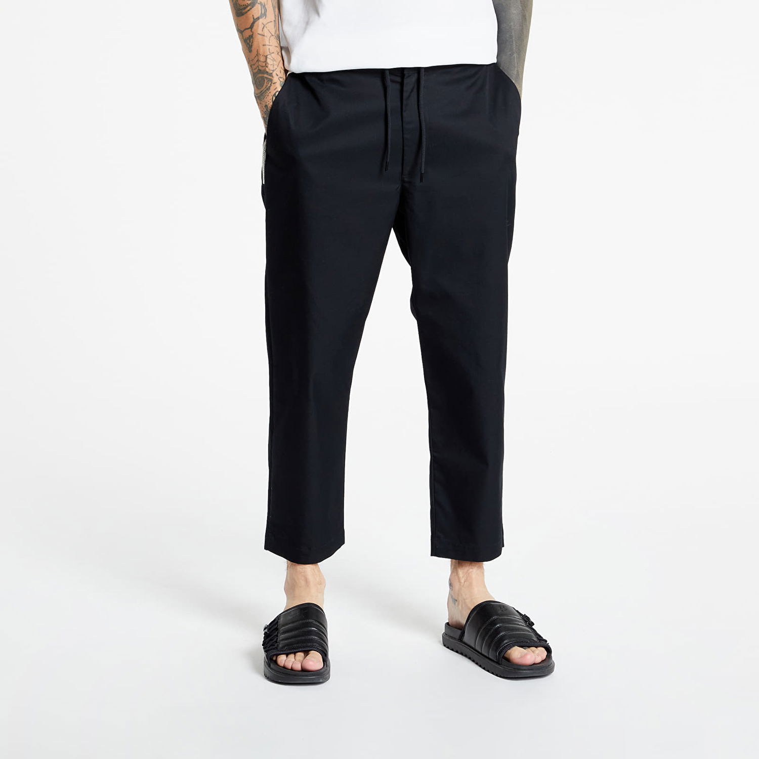 Joggingbukser Nike Sportswear Style Essentials Woven Unlined Sneaker Pants Sort | DD7032-010, 0