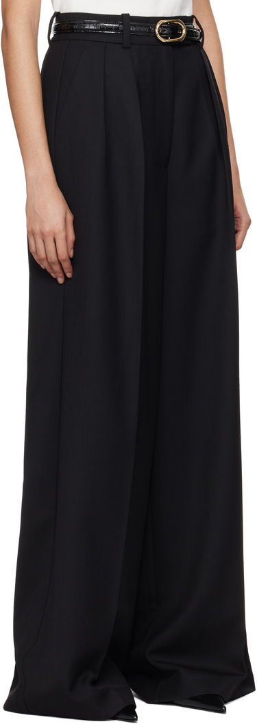 Bukser Anine Bing Anine Bing Lou Wide Leg Trousers Sort | A-03-10389-BLK26, 4