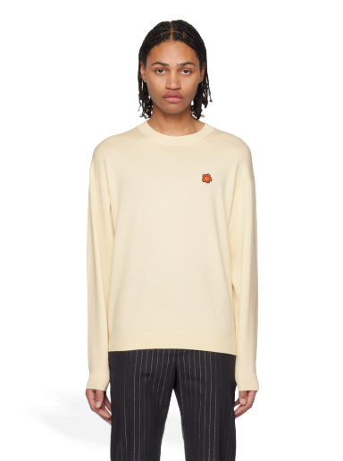 Sweater KENZO Paris Boke Flower Hvid | FD55PU3813LB