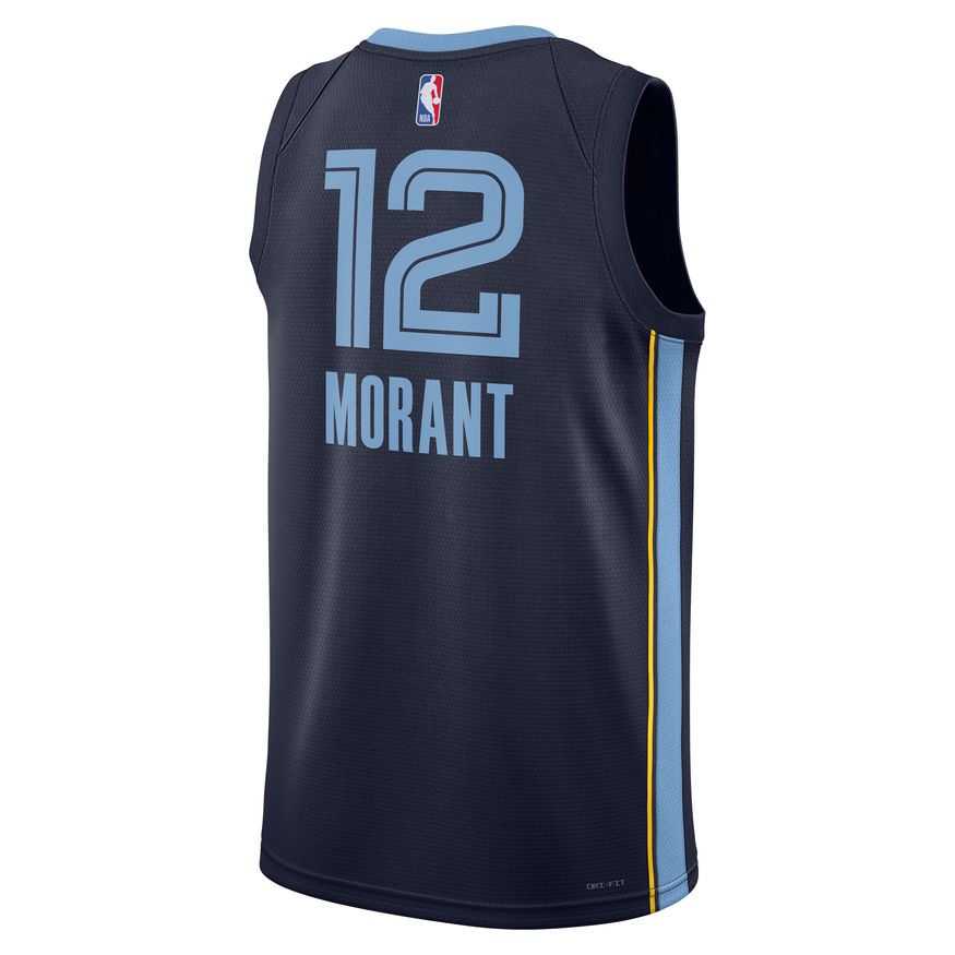 Jersey Nike Dri-FIT NBA Memphis Grizzlies Icon Edition 2022/23 Swingman Jersey Mørkeblå | DN2010-419, 1