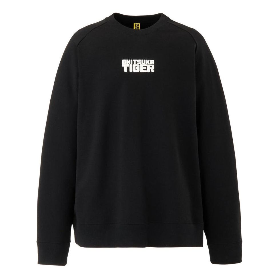 Sweater Onitsuka Tiger Onitsuka Tiger Men's Crewneck Sweatshirt Sort | 2183B404-001, 0