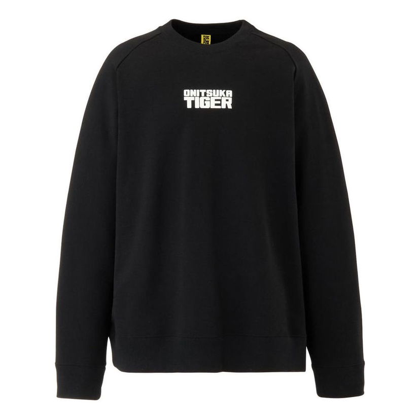 Sweater Onitsuka Tiger Onitsuka Tiger Men's Crewneck Sweatshirt Sort | 2183B404-001