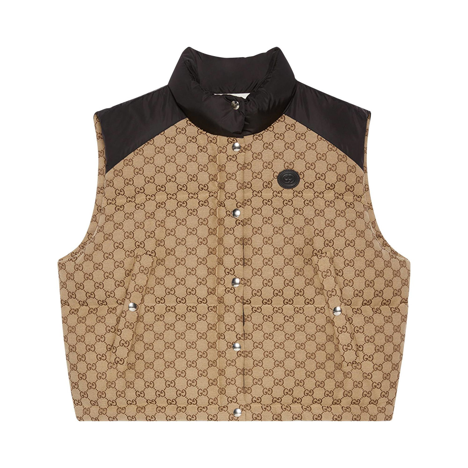 Vest Gucci Puffer Vest Brun | 717547 Z9AAT 2184, 1