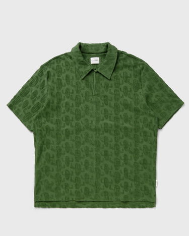 Polo skjorte CLOSED Cactus Jacquard Polo Shirt Grøn | C85372-43D-JC-676, 0