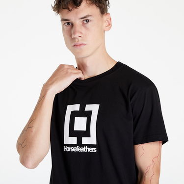 T-shirt Horsefeathers Base T-Shirt Sort | SM949A, 0