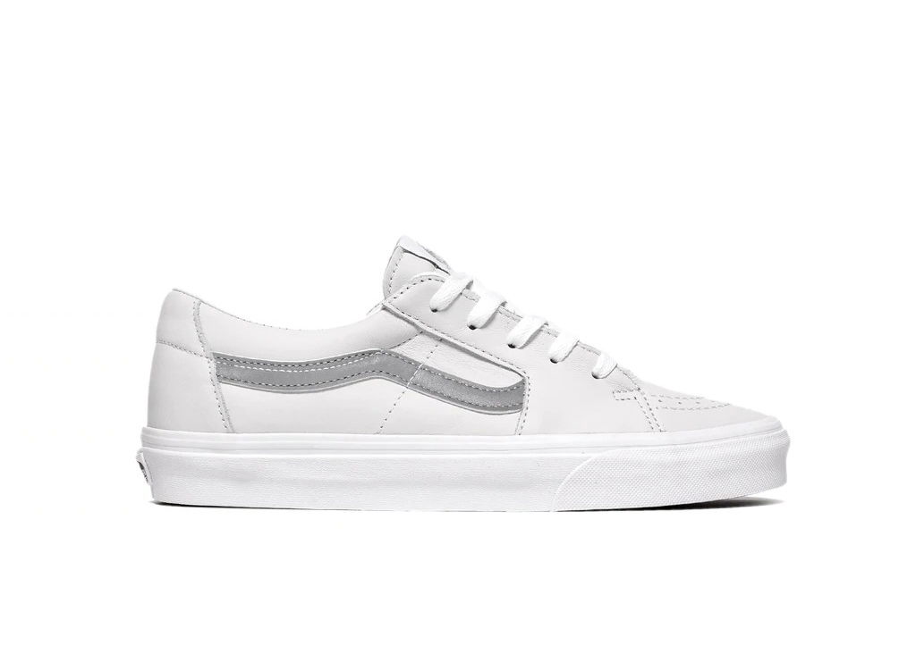 Sneakers og sko Vans Sk8-Low White Reflective Hvid | VN0A4UUKA0L, 0