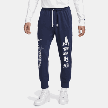 Bukser Nike Dri-FIT Ja Standard Issue Pants Mørkeblå | FN2994-410, 0