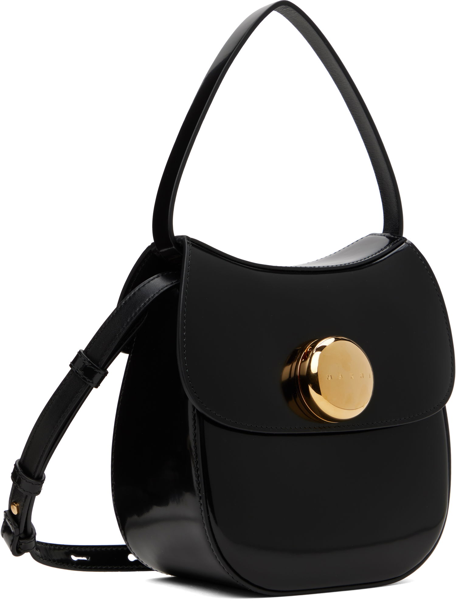 Håndtaske Marni Marni Leather Butterfly Small Bag Sort | SBMP0218U0 P7943, 1