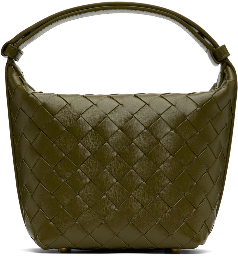 Håndtaske Bottega Veneta Candy Wallace Bag Grøn | 776781 V3IV1