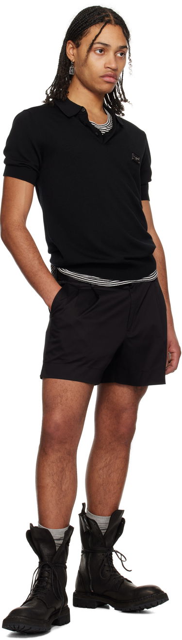 Shorts Dolce & Gabbana Dolce&Gabbana Cotton Gabardine Shorts Sort | GP0X9TFUFNV, 3