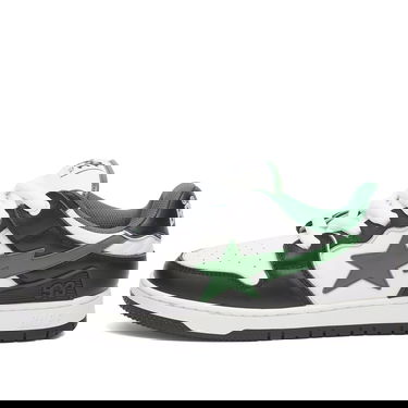 Sneakers og sko BAPE BAPE SK8 STA #1 M2 Grøn | 001FWL301311M-BLK, 0