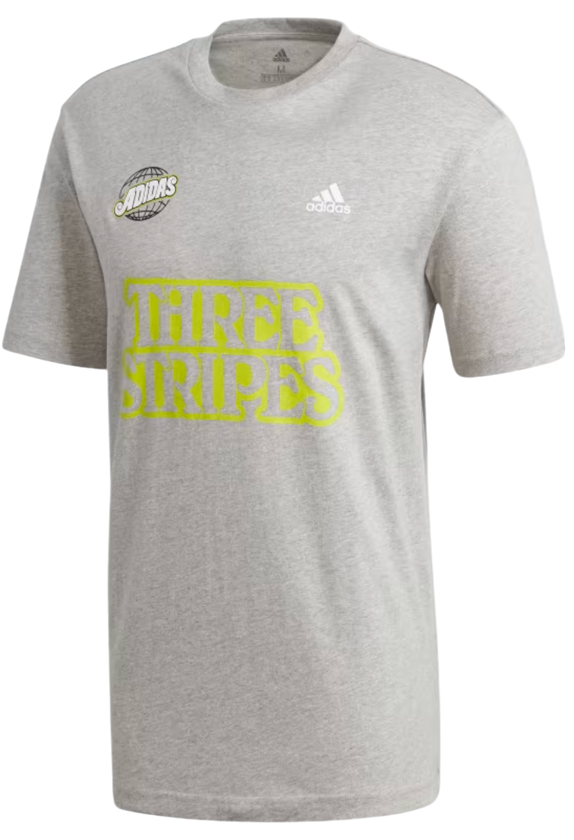 T-shirt adidas Performance Sportswear Athletics Lucky 8 Graphic Grå | ge4652
